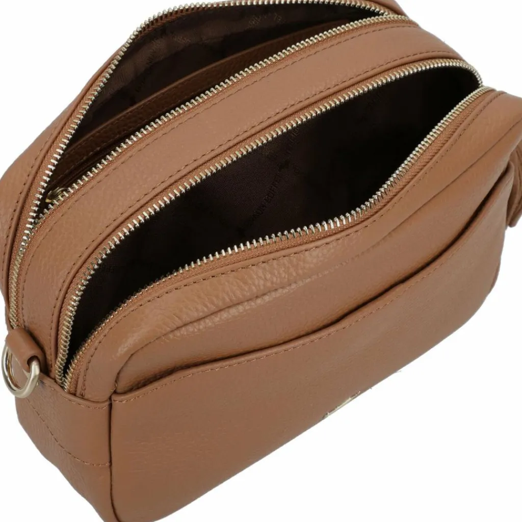Braun Büffel Umhängetaschen<Hanna Umhängetasche Leder 23 cm cognac