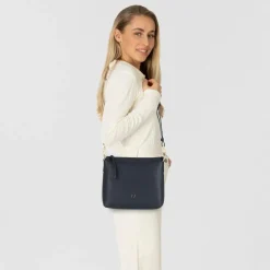 Discount Braun Büffel Hanna Umhängetasche S Leder 25 cm navy