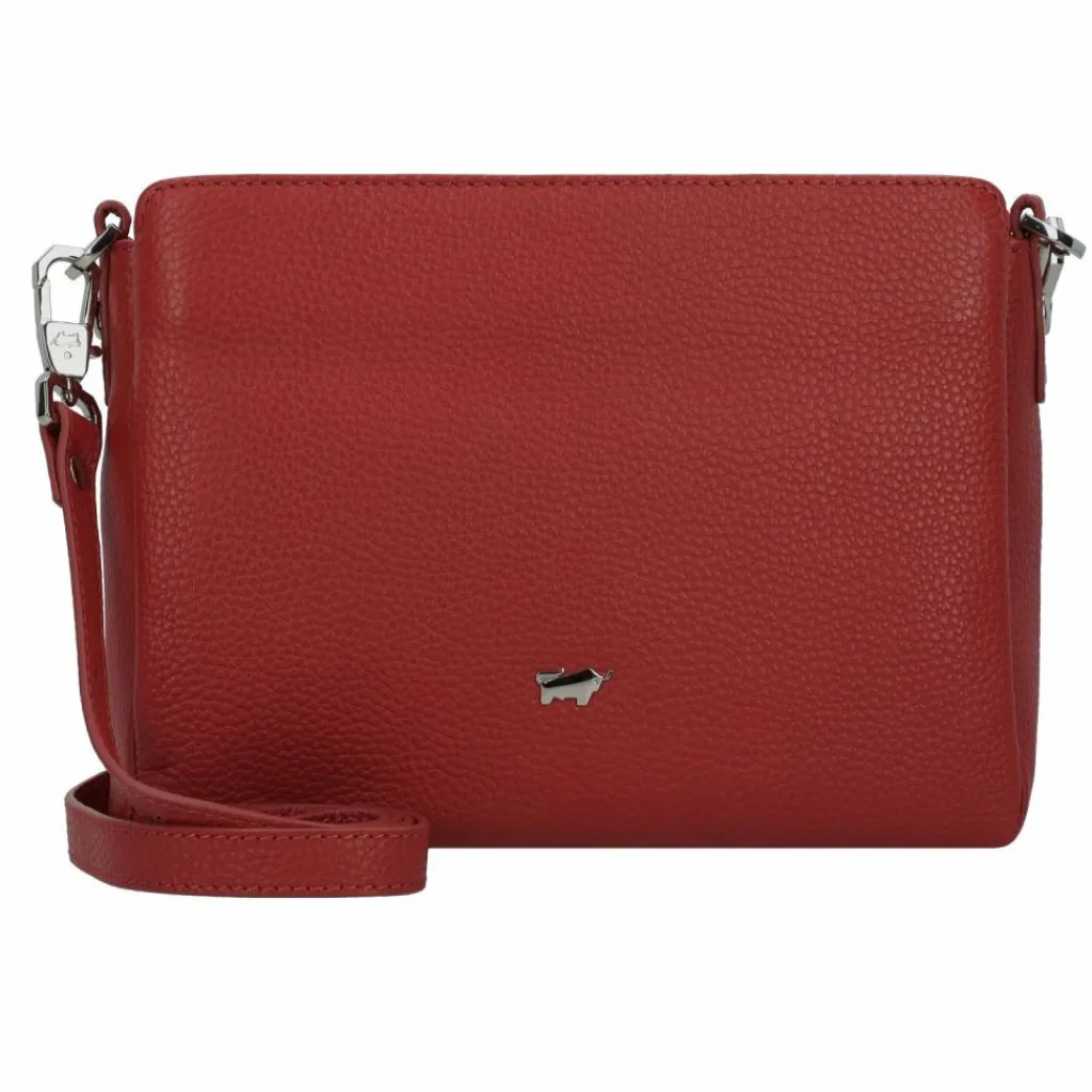 Braun Büffel Umhängetaschen<Hanna Umhängetasche Leder 23 cm rot