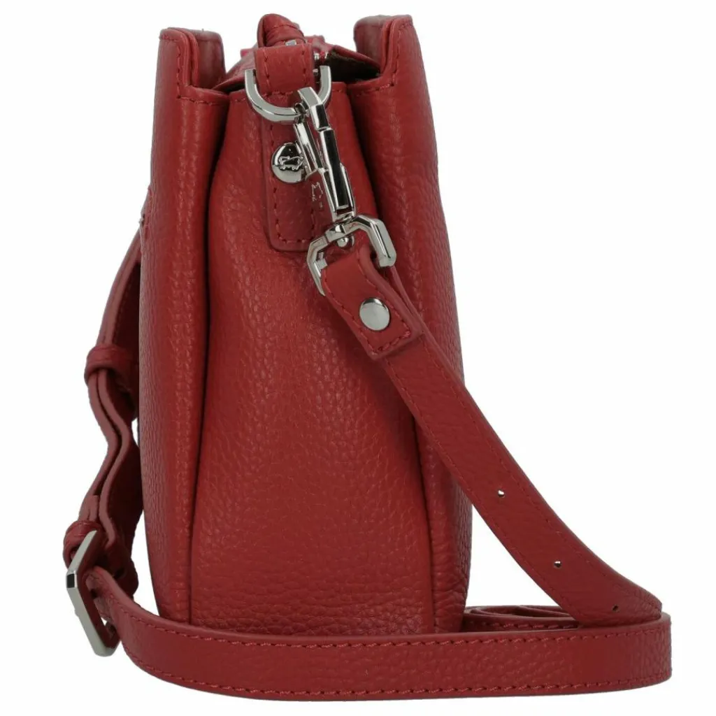 Braun Büffel Umhängetaschen<Hanna Umhängetasche Leder 23 cm rot