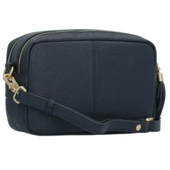 Hot Braun Büffel Hanna Umhängetasche Leder 23 cm navy