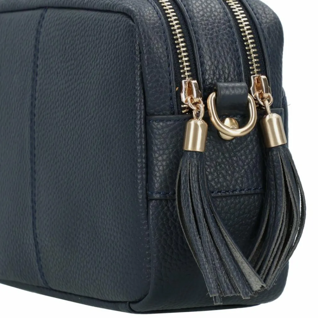 Hot Braun Büffel Hanna Umhängetasche Leder 23 cm navy