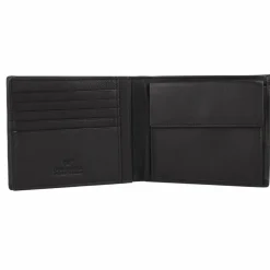Sale Braun Büffel Hannes Geldbörse RFID Schutz Leder 12 cm schwarz