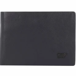 Braun Büffel Herrengeldbörsen Querformat<Hannes Geldbörse RFID Schutz Leder 10.5 cm navy