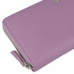Braun Büffel Damengeldbörsen Querformat<Joy Geldbörse RFID Schutz Leder 19 cm amethyst