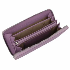 Braun Büffel Damengeldbörsen Querformat<Joy Geldbörse RFID Schutz Leder 19 cm amethyst