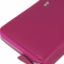 Damen Braun Büffel Joy Geldbörse RFID Schutz Leder 19 cm