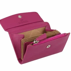 Braun Büffel Damengeldbörsen Querformat<Joy Geldbörse RFID Schutz Leder 10.5 cm purple plum