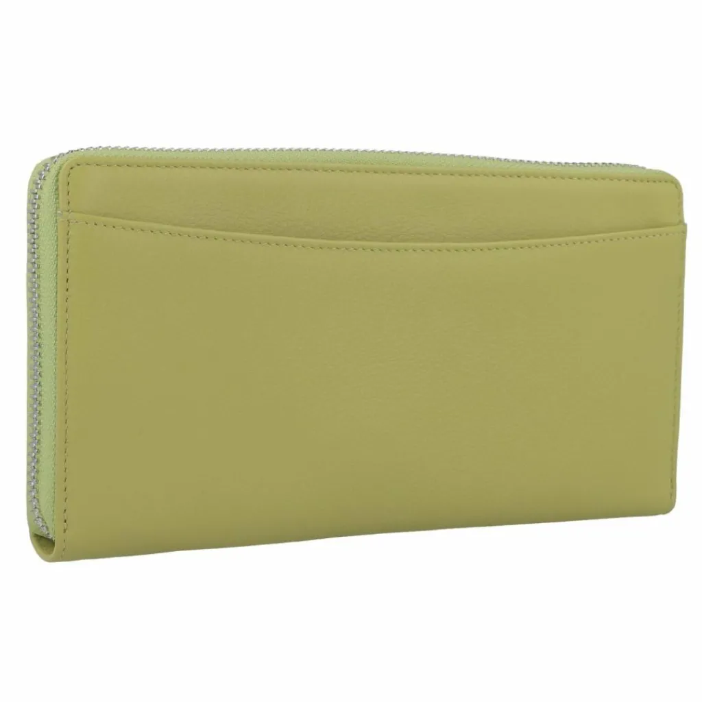 Damen Braun Büffel Joy Geldbörse RFID Schutz Leder 19 cm