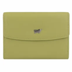Braun Büffel Damengeldbörsen Querformat<Joy Geldbörse RFID Schutz Leder 10.5 cm lemongrass