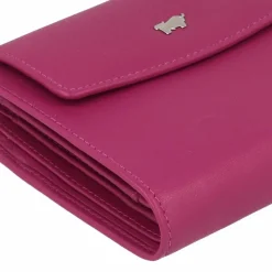 Online Braun Büffel Joy Geldbörse RFID Schutz Leder 12 cm purple plum