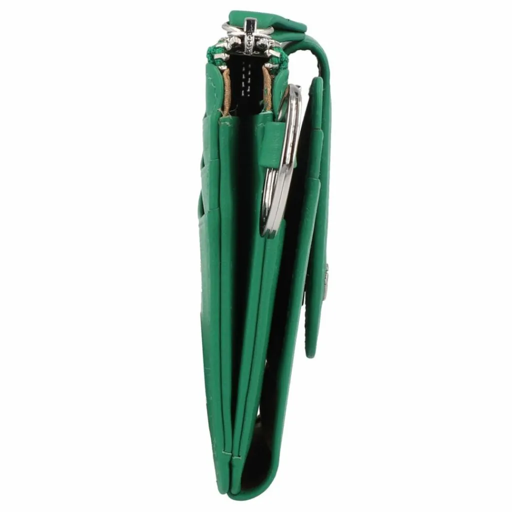 Braun Büffel Visitenkartenetuis<Joy Kreditkartenetui RFID Schutz Leder 11 cm fern green