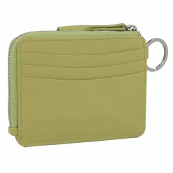Discount Braun Büffel Joy Kreditkartenetui RFID Schutz Leder 11 cm lemongrass