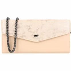 Best Braun Büffel Lizzy Clutch Geldbörse Leder 19.5 cm nude