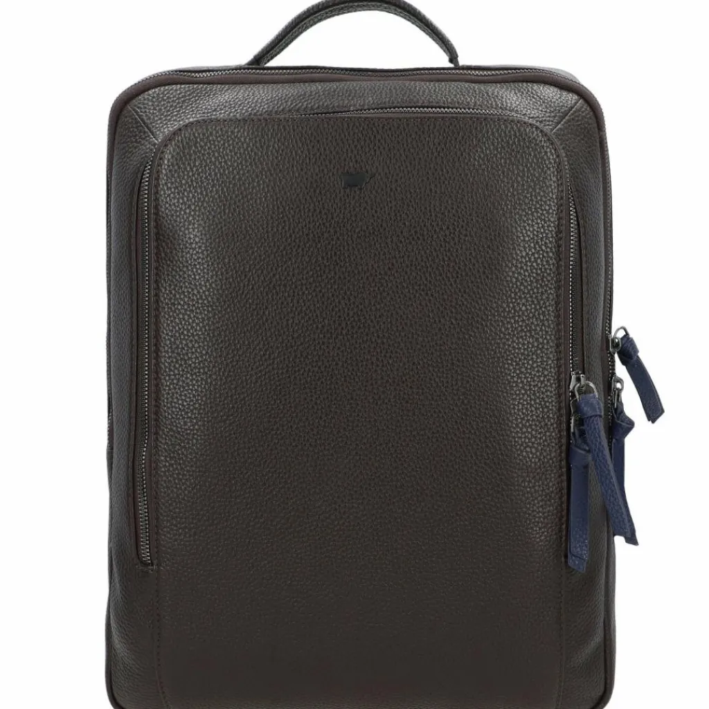 Best Braun Büffel Novara Business-Rucksack Leder 43 cm Laptopfach braun