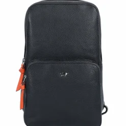 Braun Büffel Umhängetaschen<Novara Umhängetasche Leder 20 cm schwarz