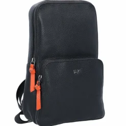 Braun Büffel Umhängetaschen<Novara Umhängetasche Leder 20 cm schwarz