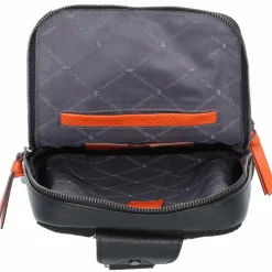 Braun Büffel Umhängetaschen<Novara Umhängetasche Leder 20 cm schwarz