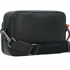 Braun Büffel Umhängetaschen<Novara Umhängetasche Leder 22 cm schwarz