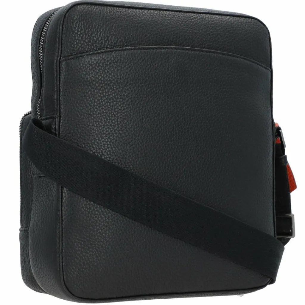 Best Braun Büffel Novara Umhängetasche Leder 23 cm schwarz
