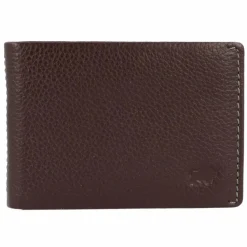 Braun Büffel Herrengeldbörsen Querformat<Prato Geldbörse RFID Leder 10 cm d. braun