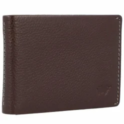 Braun Büffel Herrengeldbörsen Querformat<Prato Geldbörse RFID Leder 10 cm d. braun
