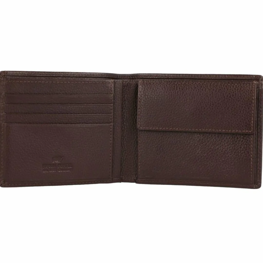 Sale Braun Büffel Prato Geldbörse RFID Leder 11 cm d. braun
