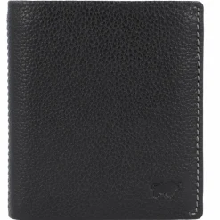 Braun Büffel Herrengeldbörsen Hochformat<Prato Geldbörse RFID Schutz Leder 9 cm schwarz