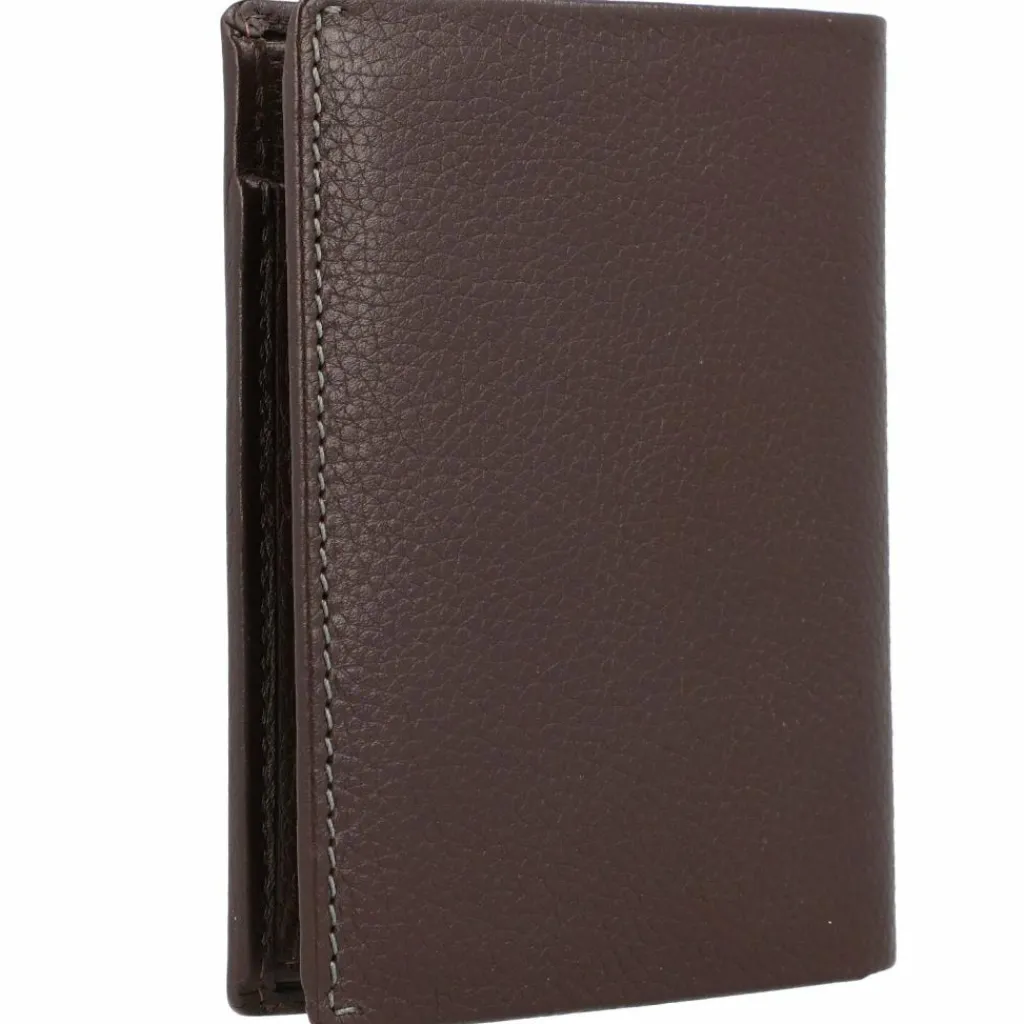 Braun Büffel Herrengeldbörsen Hochformat<Prato Geldbörse RFID Leder 10 cm d. braun