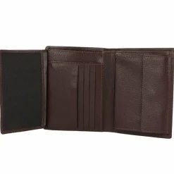 Braun Büffel Herrengeldbörsen Hochformat<Prato Geldbörse RFID Leder 10 cm d. braun