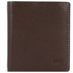 Herren Braun Büffel Prato Geldbörse RFID Schutz Leder 9 cm