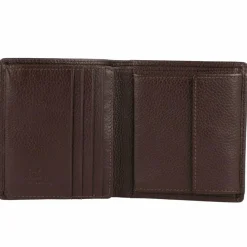 Herren Braun Büffel Prato Geldbörse RFID Schutz Leder 9 cm