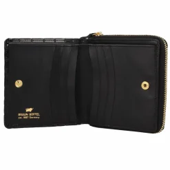 Outlet Braun Büffel Verona Geldbörse Leder 10 cm schwarz