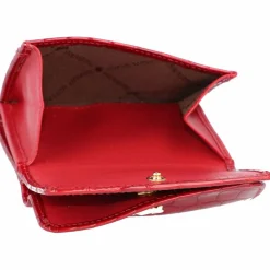 Braun Büffel Damengeldbörsen Querformat<Verona Geldbörse Leder 10 cm rot