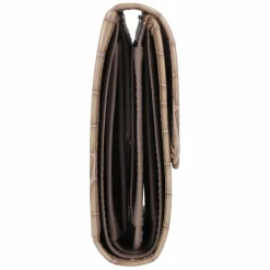 Braun Büffel Damengeldbörsen Querformat<Verona Geldbörse Leder 12 cm sand