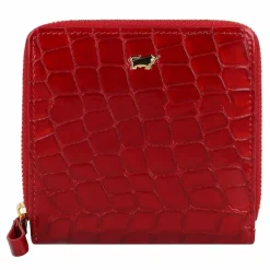 Damen Braun Büffel Verona Geldbörse Leder 10 cm