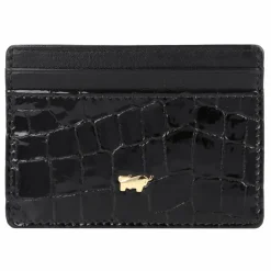 Braun Büffel Visitenkartenetuis<Verona Kreditkartenetui Leder 10 cm schwarz