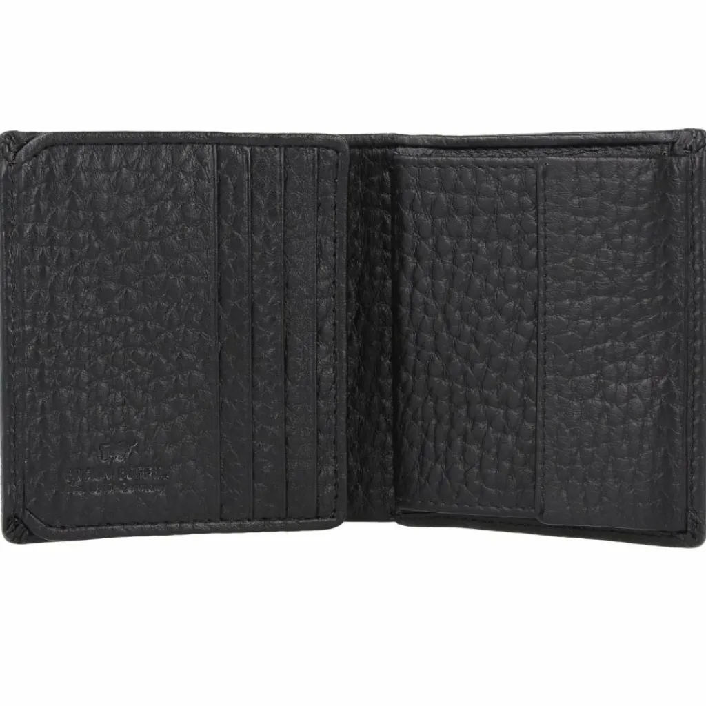 Braun Büffel Herrengeldbörsen Hochformat<Yannik Geldbörse RFID Schutz Leder 10 cm schwarz