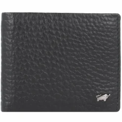 Braun Büffel Herrengeldbörsen Querformat<Yannik Geldbörse RFID Schutz Leder 11.5 cm schwarz