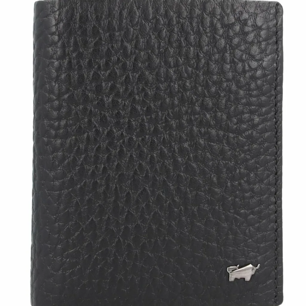 Braun Büffel Herrengeldbörsen Hochformat<Yannik Geldbörse RFID Schutz Leder 11 cm schwarz