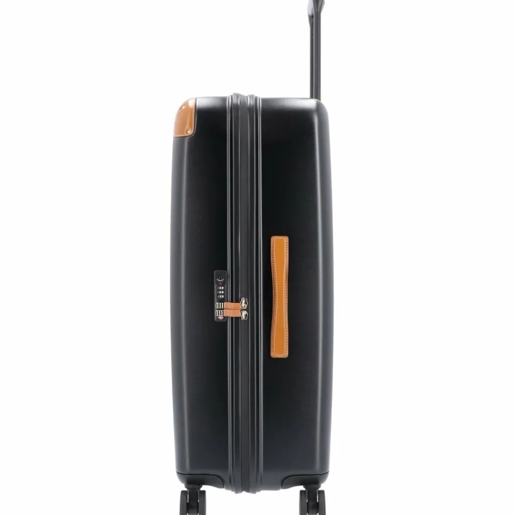 Bric's Hartgepäck|4-Rollen Koffer<Amalfi 4-Rollen Trolley 76 cm black