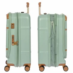 Bric's Hartgepäck Kabinengepäck|4-Rollen Kabinentrolleys<Bellagio 4 Rollen Kabinentrolley 55 cm mit Dehnfalte eucalyptus