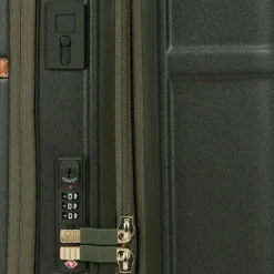 Bric's Hartgepäck Kabinengepäck|4-Rollen Kabinentrolleys<Bellagio 4 Rollen Kabinentrolley 55 cm mit Dehnfalte olivgruen