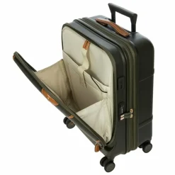 Bric's Hartgepäck Kabinengepäck|4-Rollen Kabinentrolleys<Bellagio 4 Rollen Kabinentrolley 55 cm mit Dehnfalte olivgruen