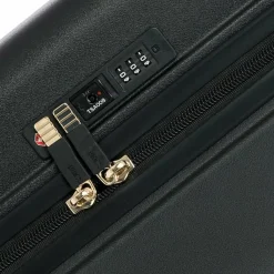 Bric's Hartgepäck Kabinengepäck|4-Rollen Kabinentrolleys<Bellagio 4 Rollen Kabinentrolley 55 cm schwarz-braun