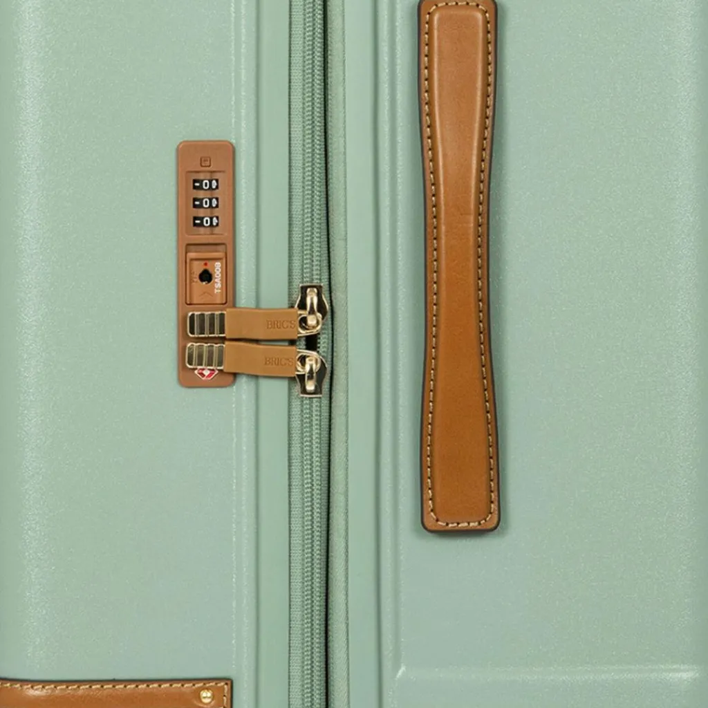 Bric's 4-Rollen Koffer|Hartgepäck<Bellagio 4 Rollen Trolley 82 cm mit Dehnfalte eucalyptus