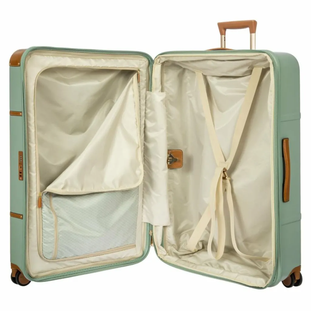 Bric's 4-Rollen Koffer|Hartgepäck<Bellagio 4 Rollen Trolley 82 cm mit Dehnfalte eucalyptus