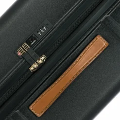 Hot Bric's Bellagio 4 Rollen Trolley 70.5 cm mit Dehnfalte schwarz-braun