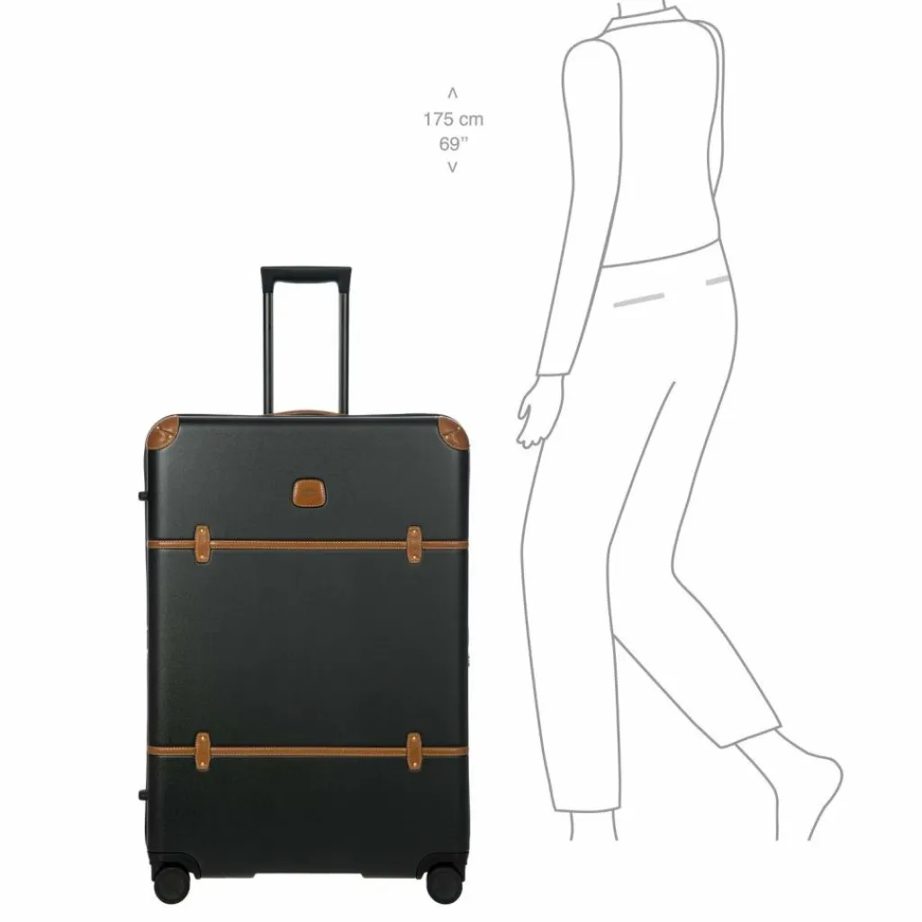 Bric's Bellagio 4 Rollen Trolley 82 cm mit Dehnfalte