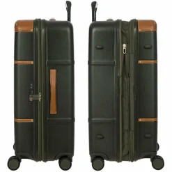 Best Bric's Bellagio 4 Rollen Trolley 70.5 cm mit Dehnfalte olivgruen